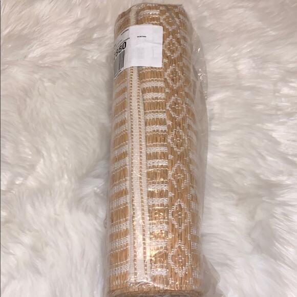 New - Anthropologie Straw Table Runner - Picture 4 of 4